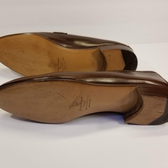 Exceptional Ferragamo Loafers Size 8.5 Worn Once - Picture 7 of 8